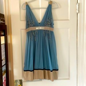 Beautiful 100% silk Alberta Ferretti dress